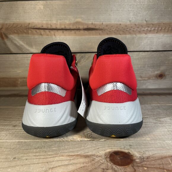 NEW Adidas DON Issue 1 'Black History Month' Shoes Gray Red Cavs EF9911 Mens 7 - Picture 5 of 13